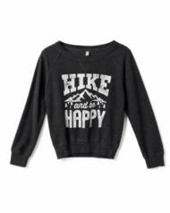 Graphic Sweatshirt – Dark Gray Outdoor Pullover